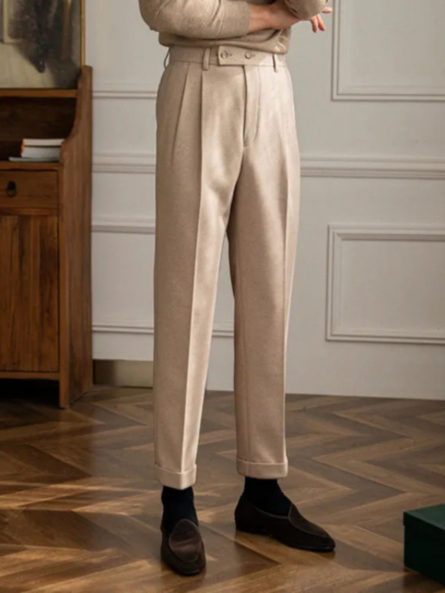 Mason Verona Wool-Blend Trousers