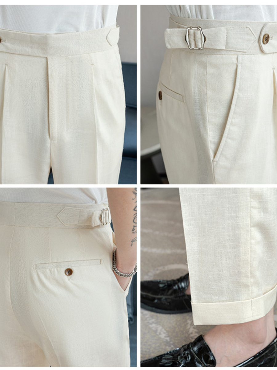 Mason linen trousers