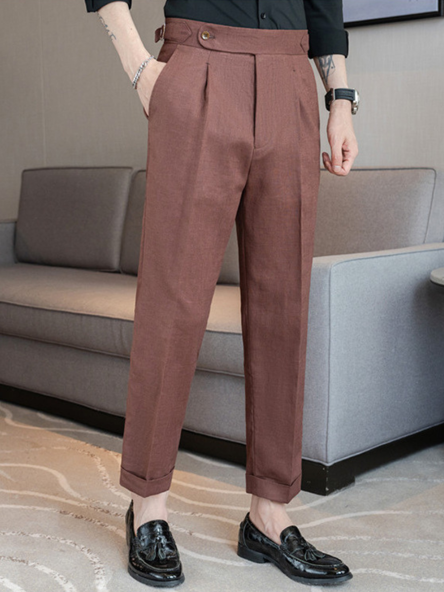 Mason linen trousers